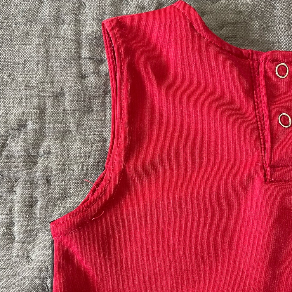 NFL Team Apparel Red Tampa Bay Buccaneers Football Cheer Dress 2T size 2 toddler - Picture 6 of 9